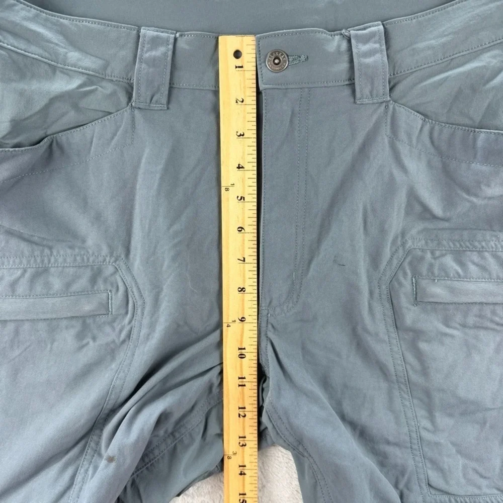 Alaskan Hardgear Cargo Shorts Mens 38 Blue Quickhatch Performance Hiking Camping